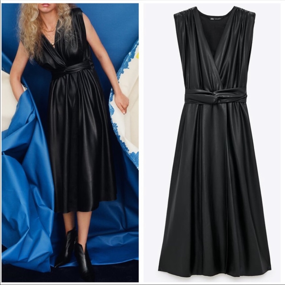 Leather Zara Dress
